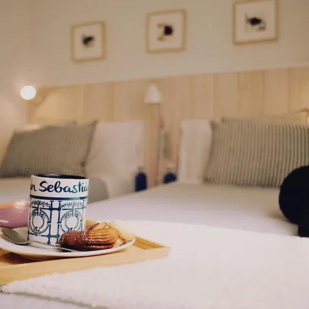 公寓 A 100 Metros De La Playa Zurriola